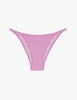 pinkish purple cotton panty on white background