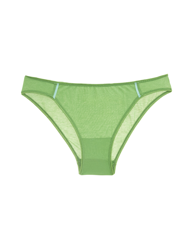 Green cotton panty