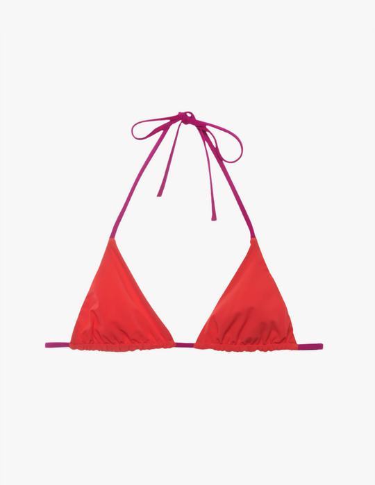 Nelle Bikini Top Poppy