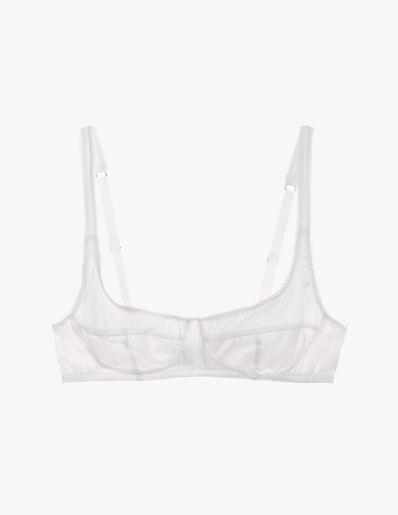 penelope bralette in white 