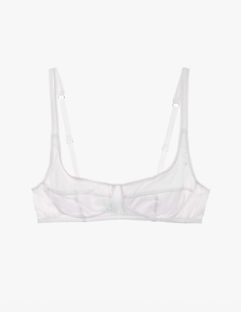 penelope bralette in white 