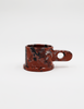 Brown and Grey Splatter Mug by Peter Shire