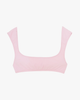 pink cap sleeve bikini top by Araks
