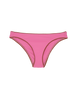 Flat image of pink bikini bottom 