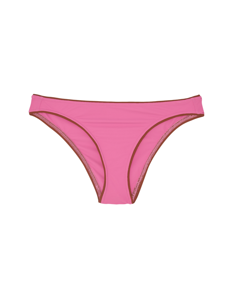 Flat image of pink bikini bottom 