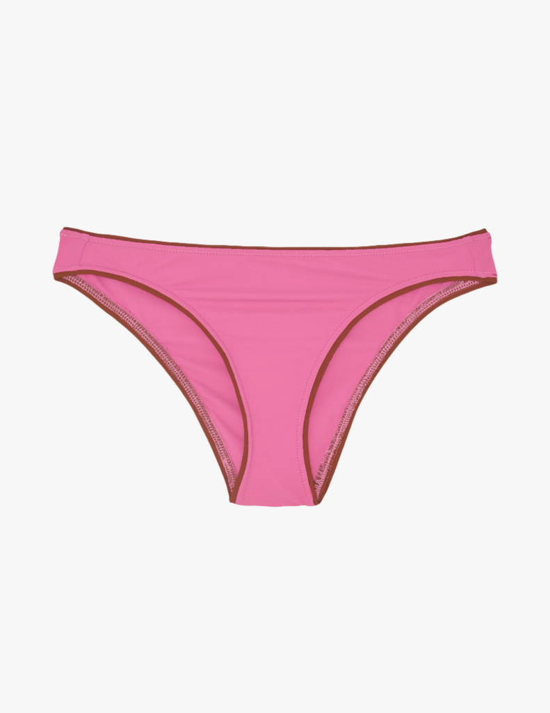 Flat image of pink bikini bottom 