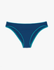 Flat image of blue bikini bottom