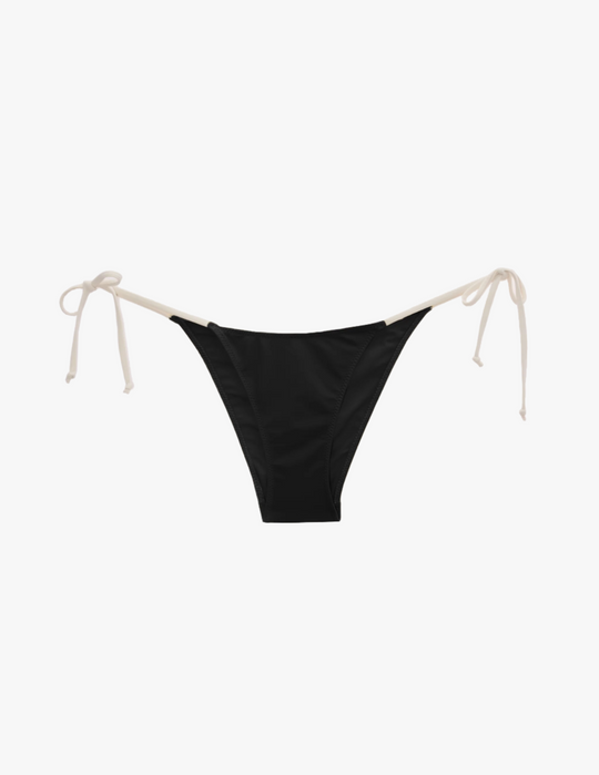 Nadia Bikini Bottom Black & White