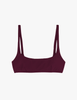 Burgundy Quinn Swim Top