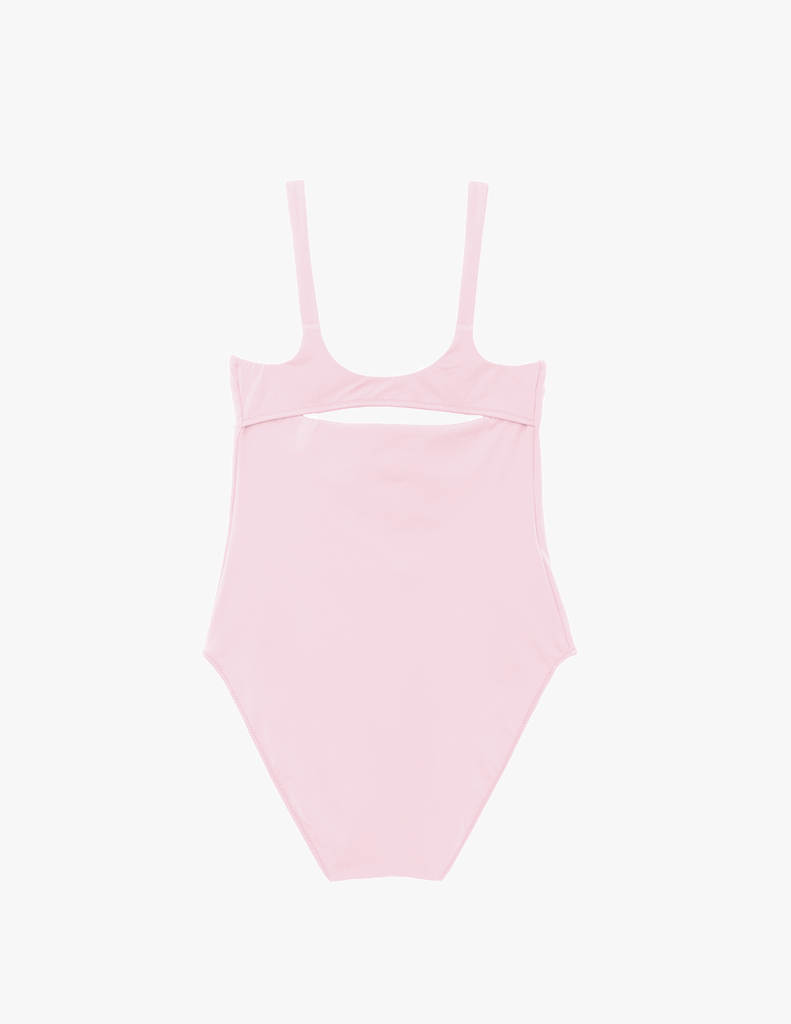 Back of pink one piece by Araks