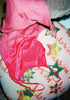 Upside down, pink slip dress 