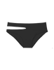 black cutout bikini bottom by Araks