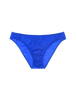 flat of blue silk panty