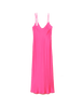 pink silk slip with asymmetric straps by Araks