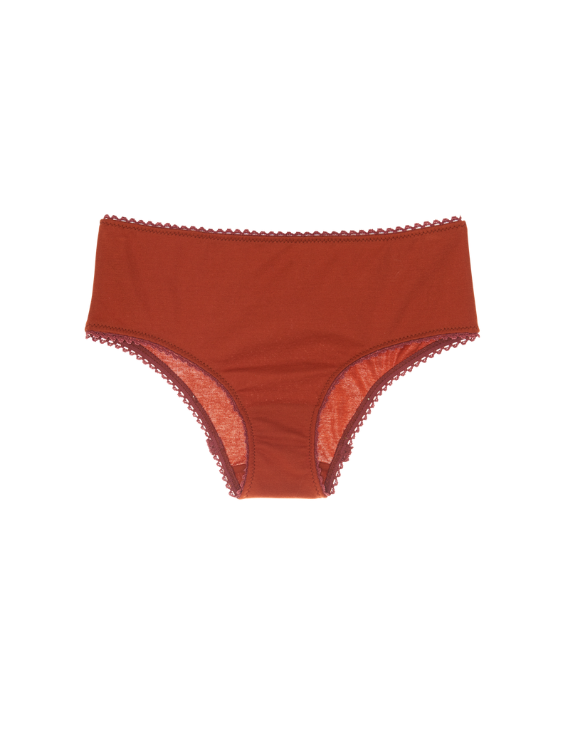 a brown cotton hipster by Araks