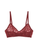 red lace wireless bra by Araks