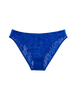 flat of blue lace panty