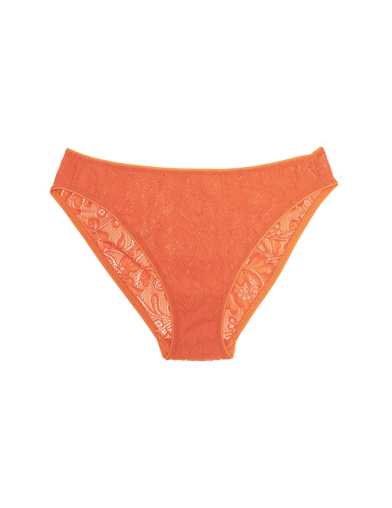 orange lace panty by Araks