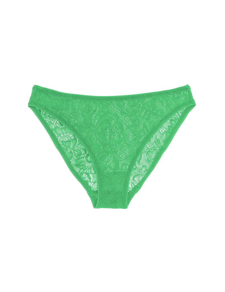 green lace panty by Araks