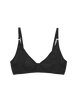 black cotton wireless bra by Araks