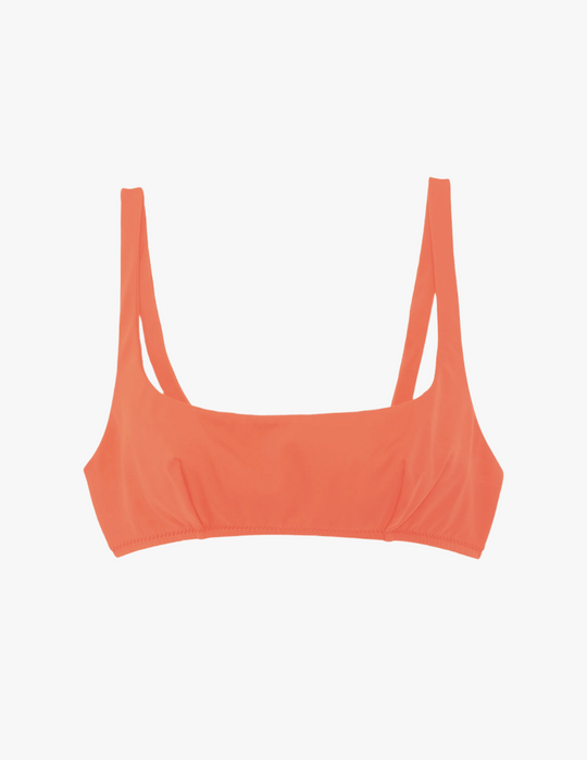 Quinn Bikini Top Tangerine