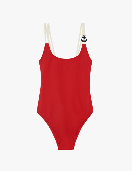 Devon One Piece Carmine