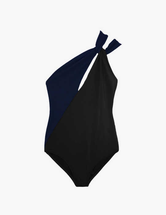 Venetia One Piece Black & Midnight