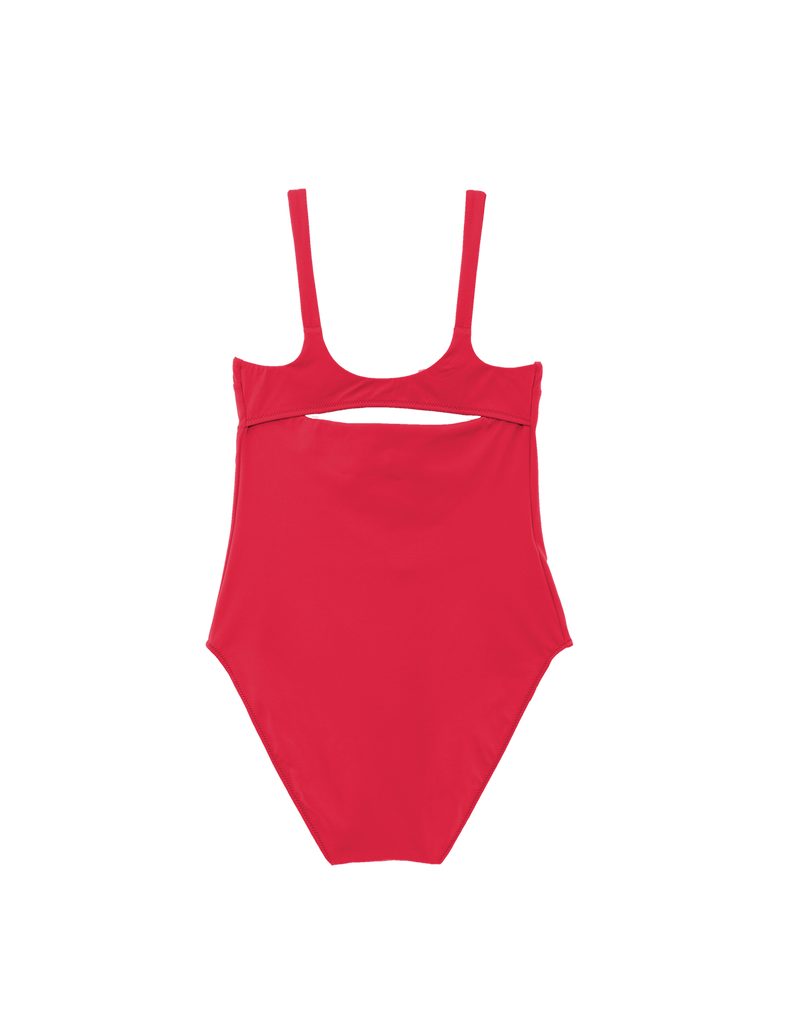 back of red  one piece by Araks 
