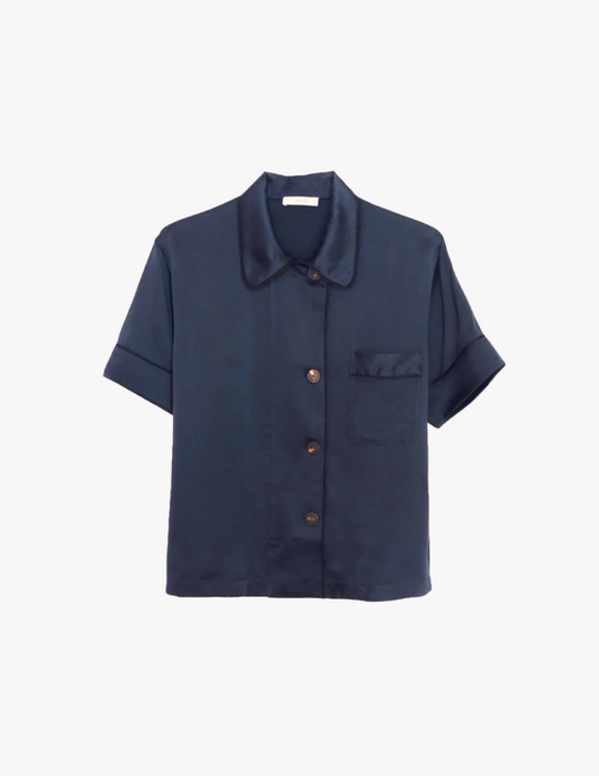 Shelby Pajama Top Sea