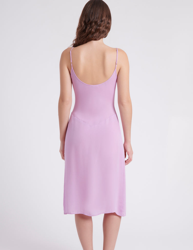 back view of pink slip