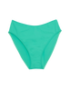 Green high-waisted bikini bottom with high cut legs by Araks