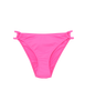 hot pink bikini bottom with cut out sides