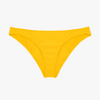Front of yellow bikini bottom